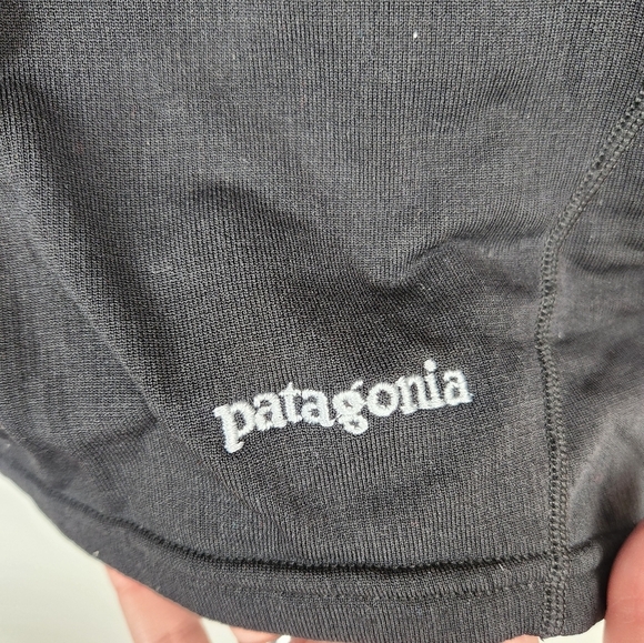 Patagonia Capilene Mens 1/4 Zip Pullover Sweater Black Size XXL. - Picture 5 of 8